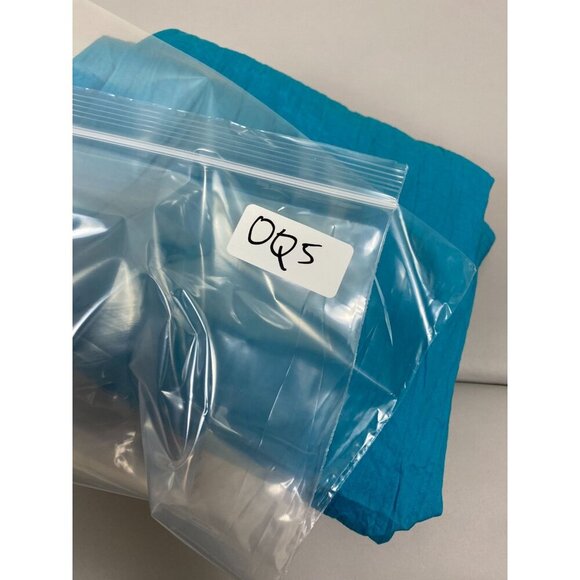 Chico's Additions Womens Crinkle Long Sleeve Button up  Shirt 3 Women XL Blue - Picture 5 of 10